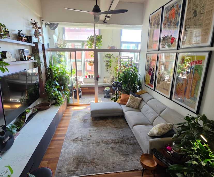 Furnished room with own bathroom