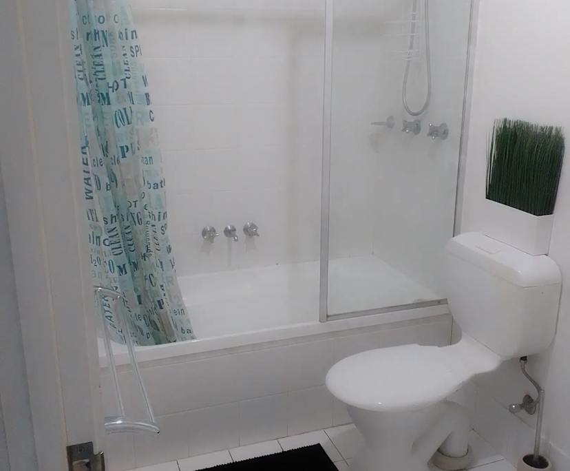 Room with own bathroom