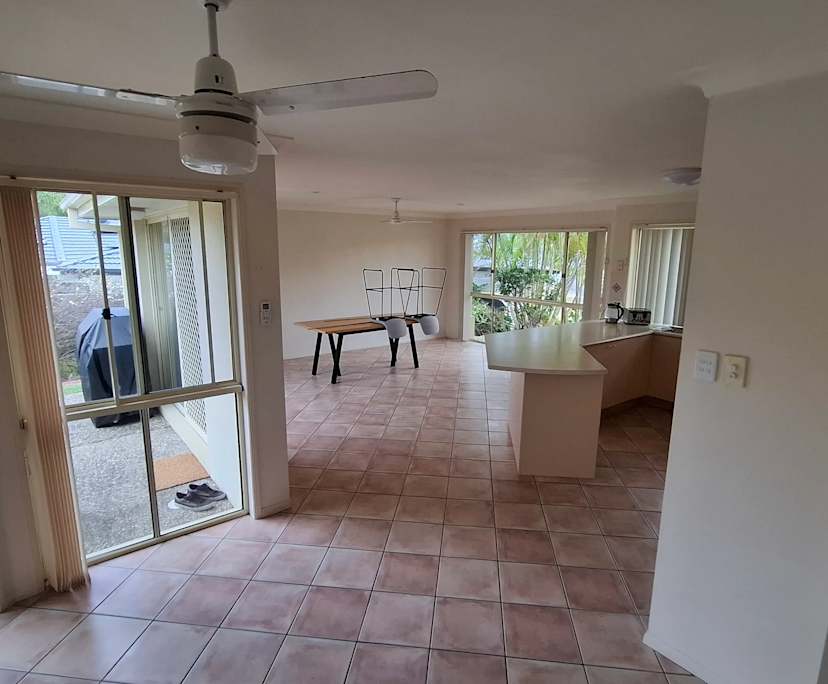 Unfurnished room with own bathroom