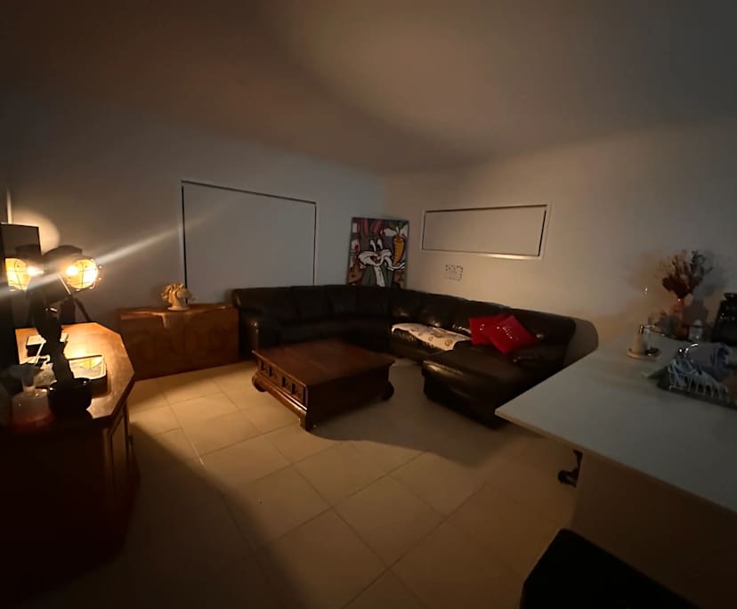 Unfurnished room with own bathroom