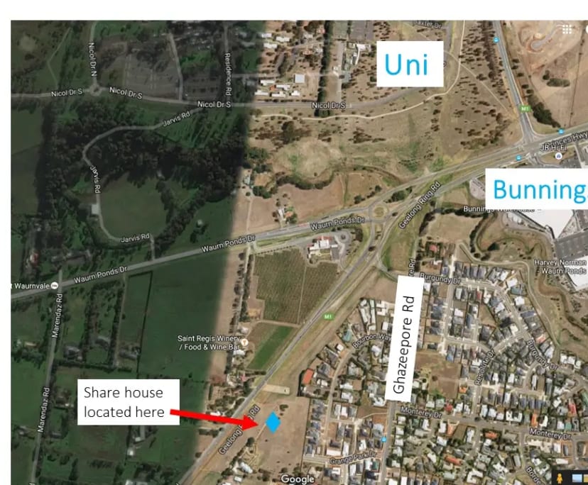 $190-250, Share-house, 4 rooms, Waurn Ponds VIC 3216, Waurn Ponds VIC 3216