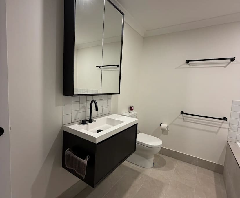 Room with own bathroom