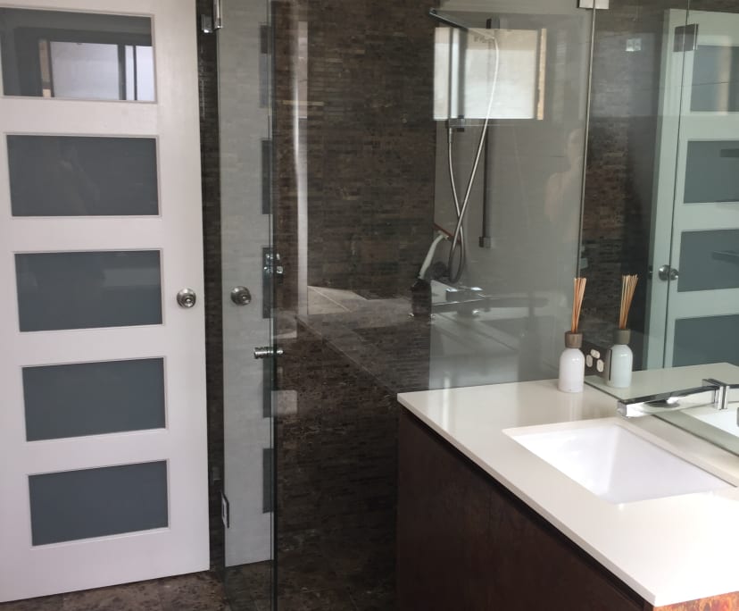 Room with own bathroom