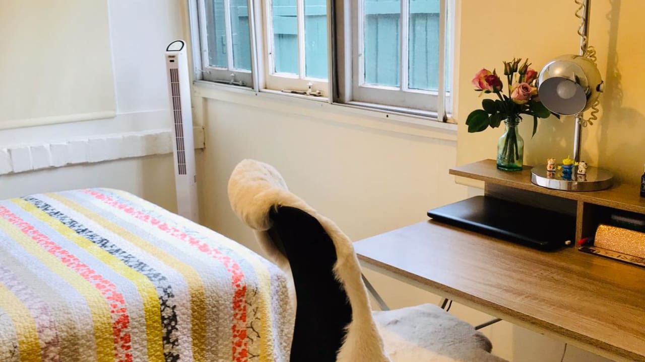 Furnished room with own bathroom