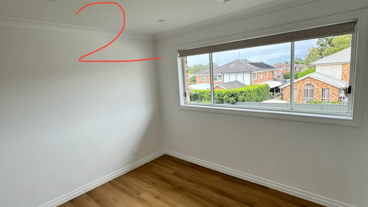 Whole property with 4 rooms for rent