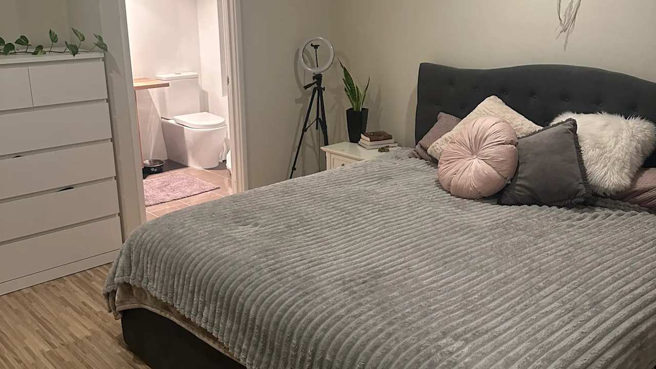 Unfurnished room with ensuite in a share house