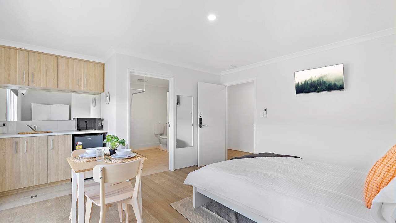 Furnished room with ensuite in a share house