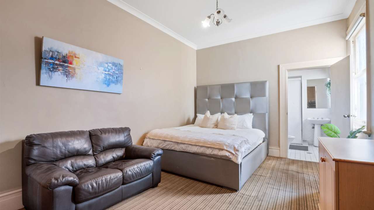 Furnished room with ensuite in a share house