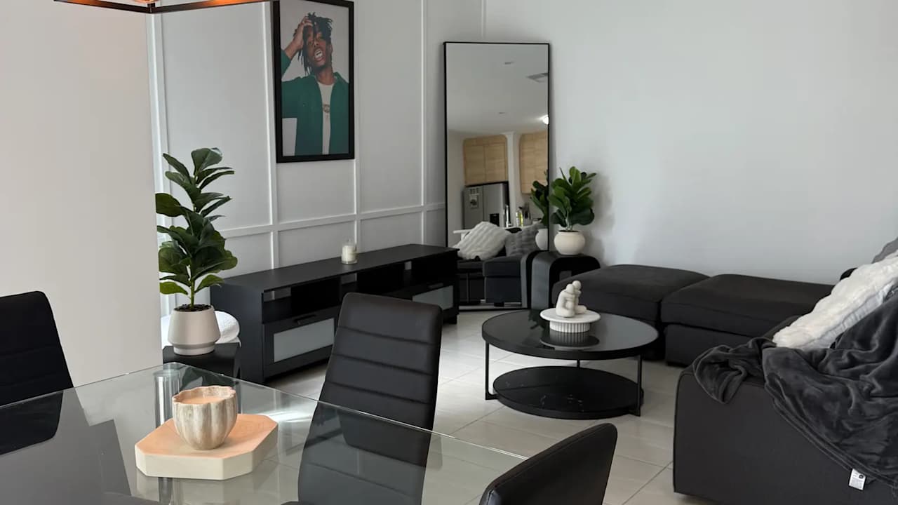 Furnished room with own bathroom
