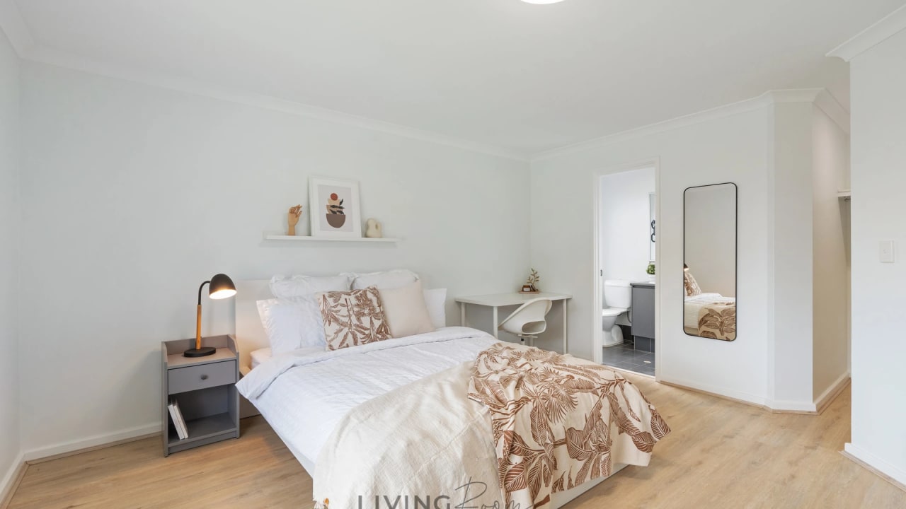 Furnished room with ensuite in a share house