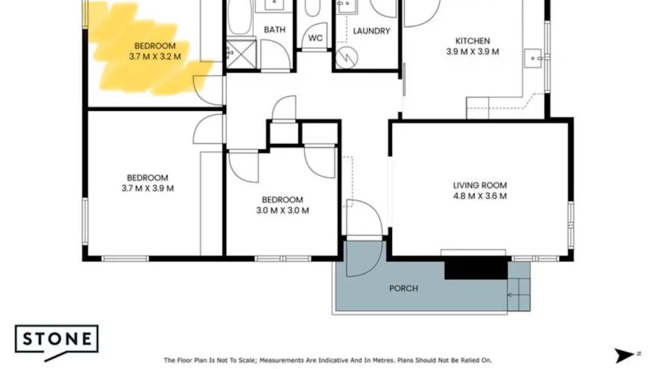 Furnished room in a share house