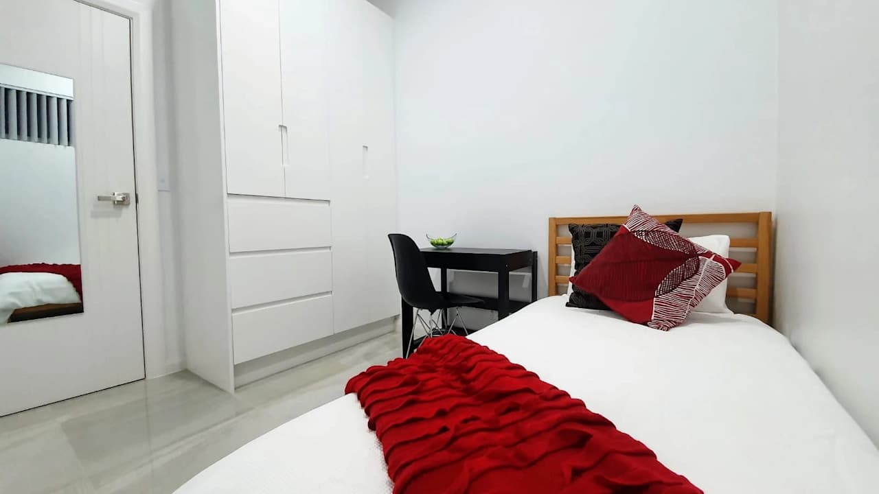 Furnished room with ensuite in a share house