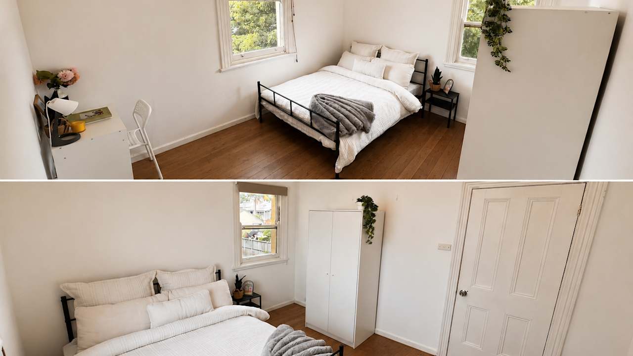 Furnished room in a share house