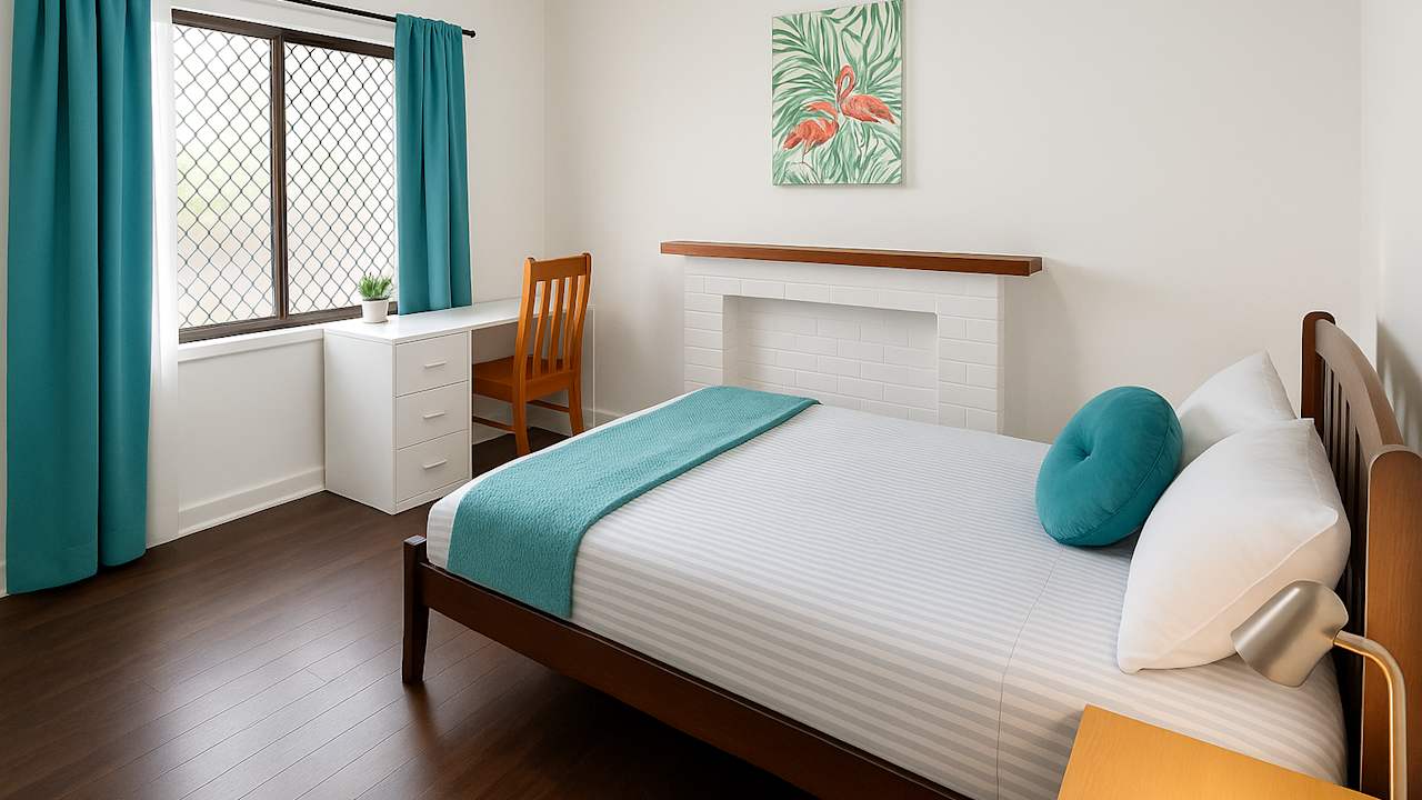 Furnished room in a share house