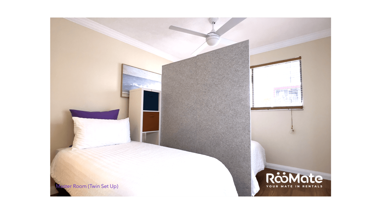 Furnished room with ensuite in a flatshare