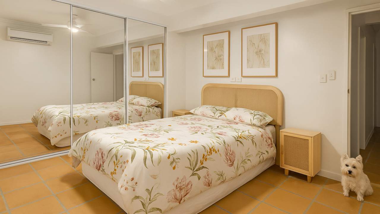 Whole property with 2 rooms for rent