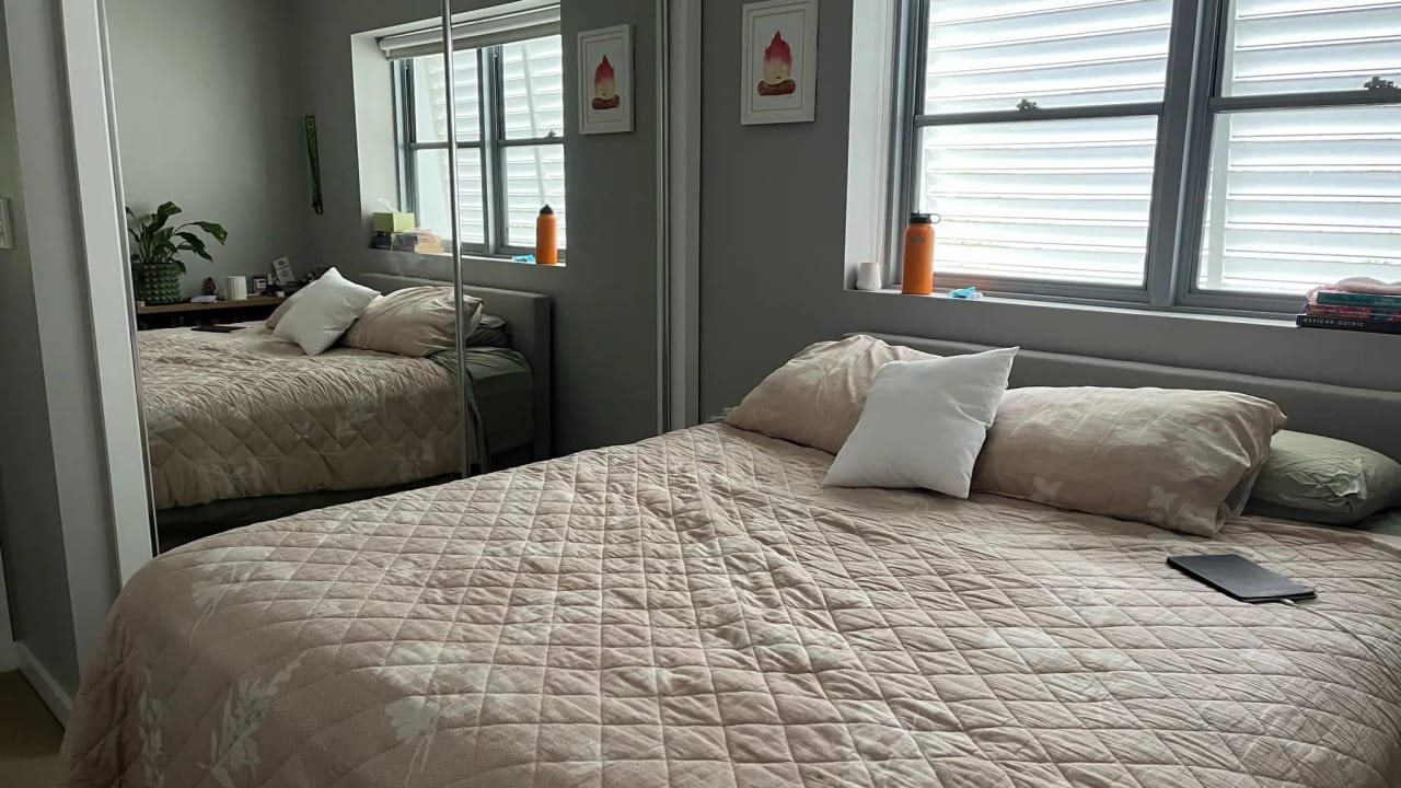 Unfurnished room with own bathroom