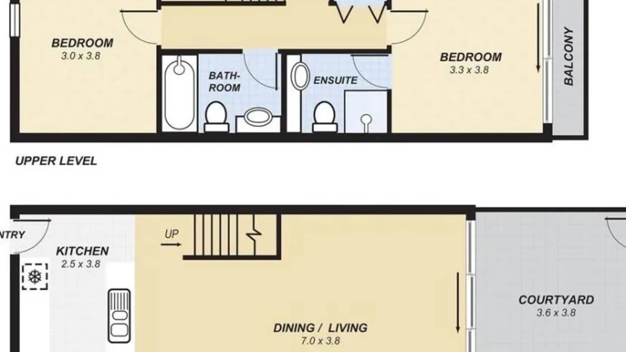 Unfurnished room with own bathroom