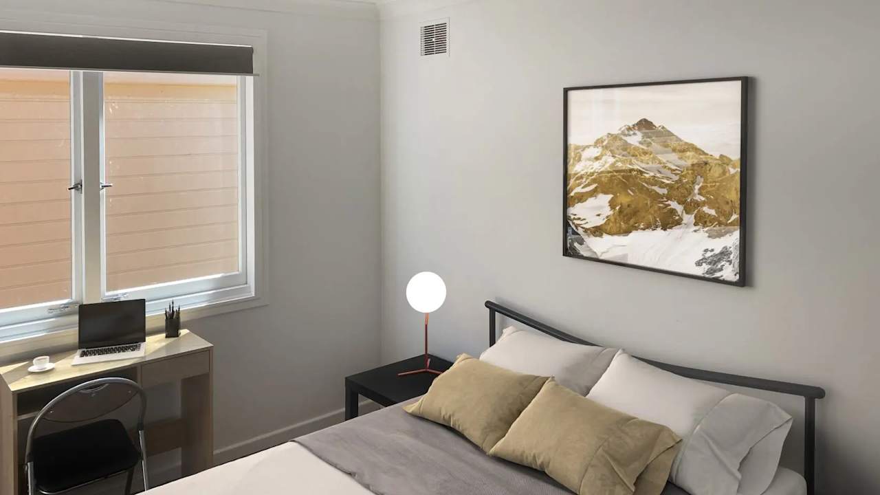 Furnished room in a share house