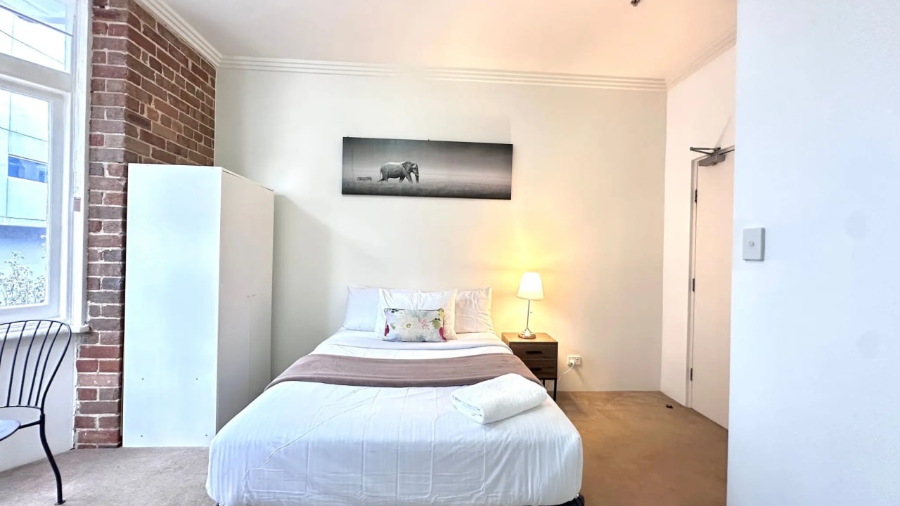 Furnished room with own bathroom