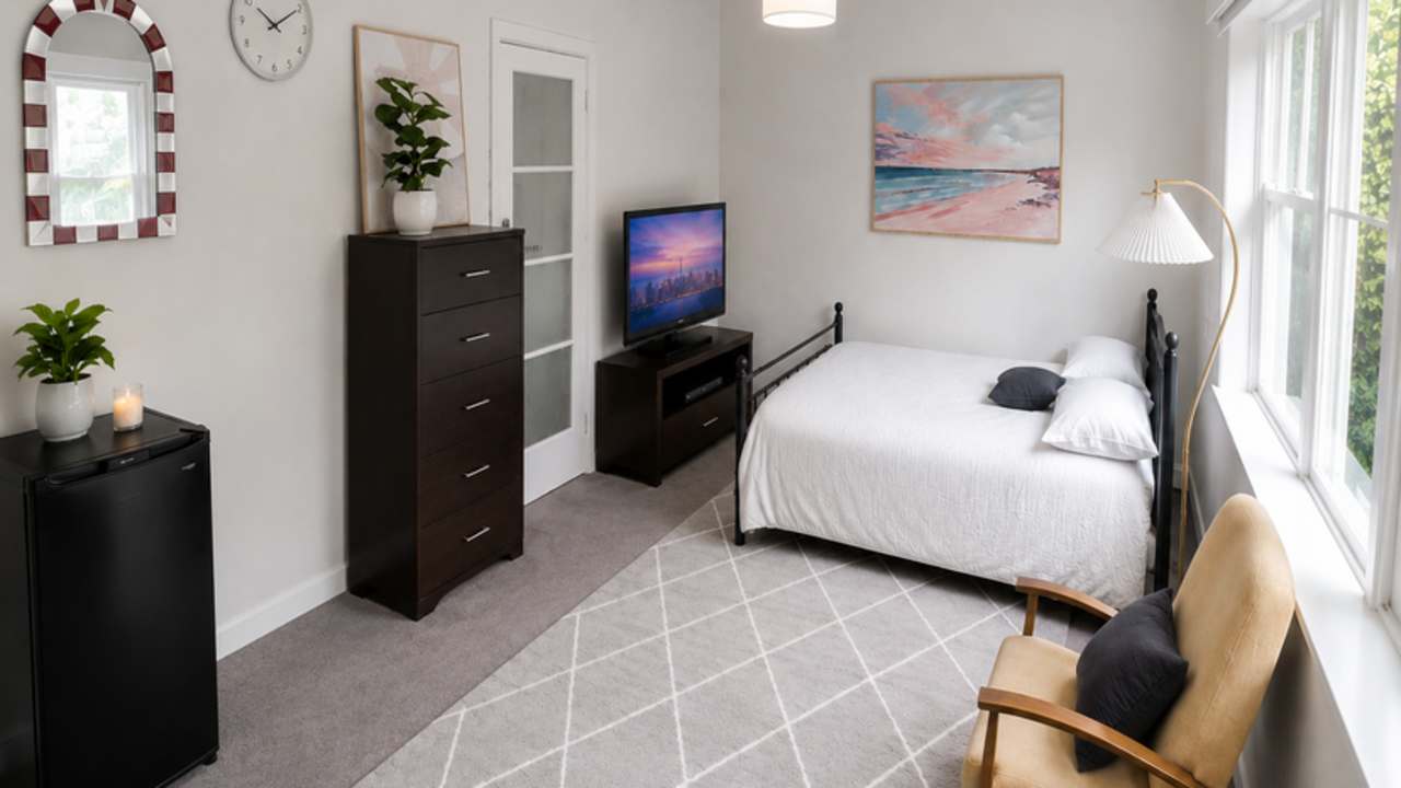 Furnished room in a share house