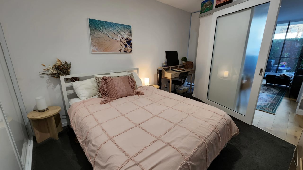 Room with own bathroom