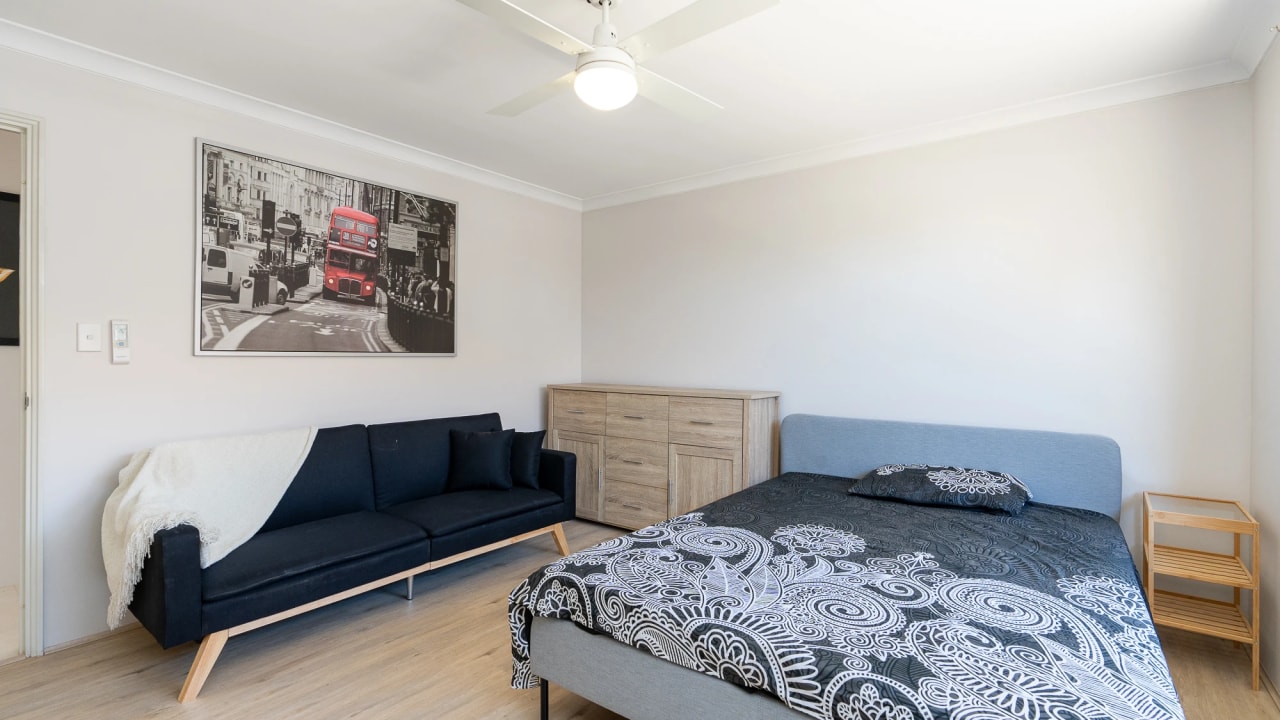 Furnished room with ensuite in a share house