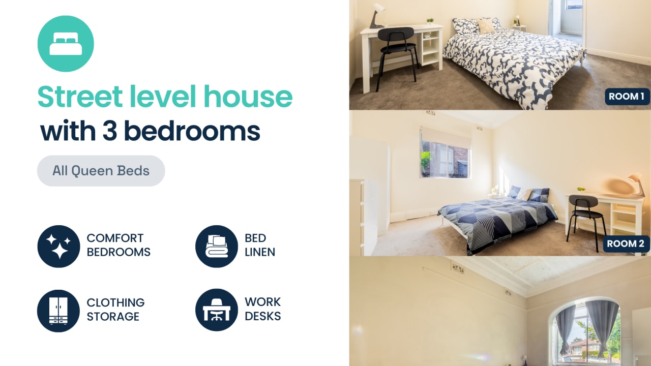 Furnished room in a share house