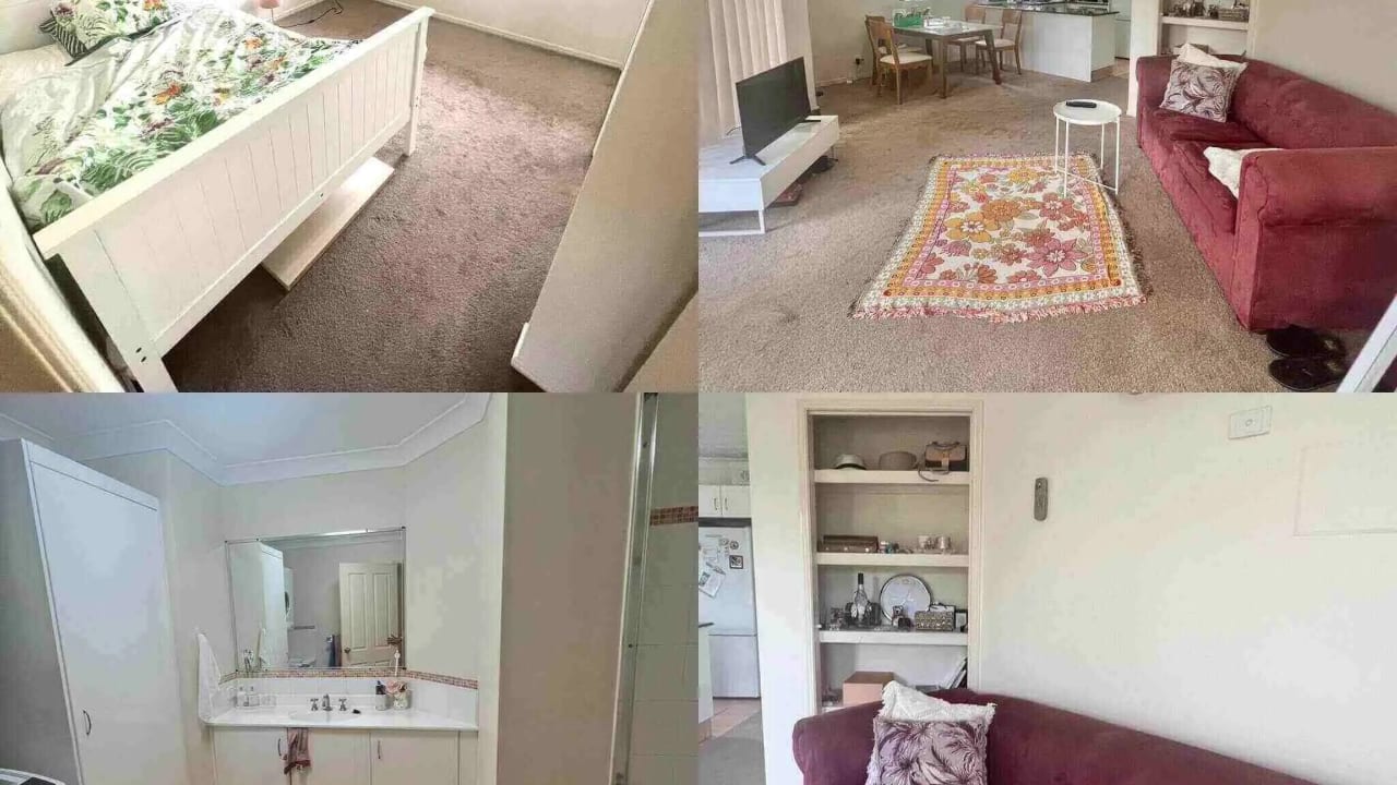 Whole property with 2 rooms for rent