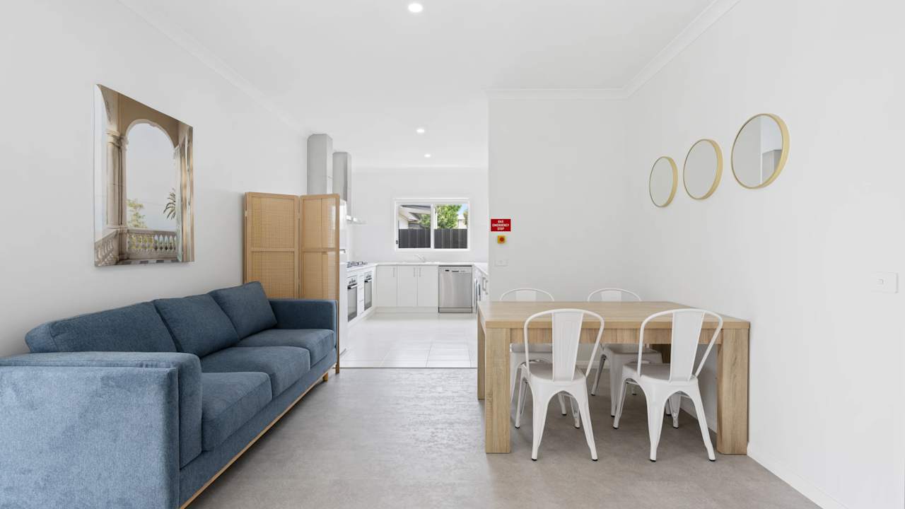 Unfurnished room with own bathroom