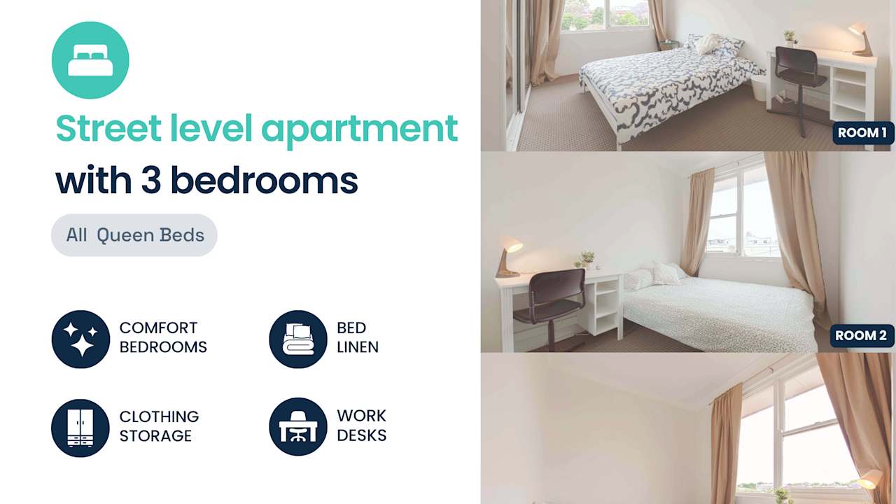 Furnished room in a flatshare