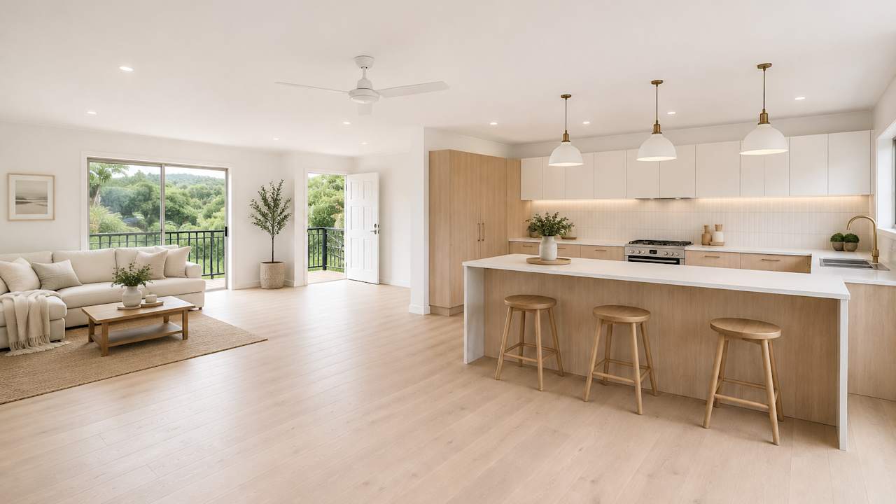 Whole property with 3 rooms for rent