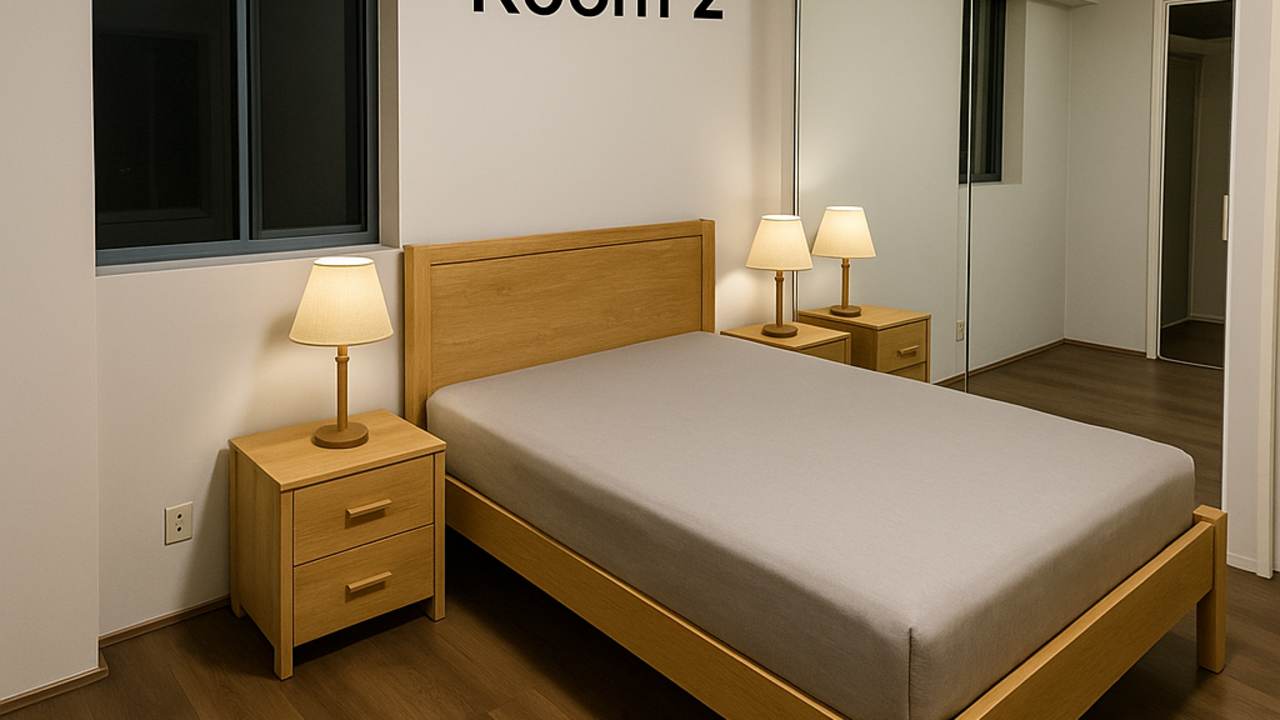 Furnished room in a flatshare