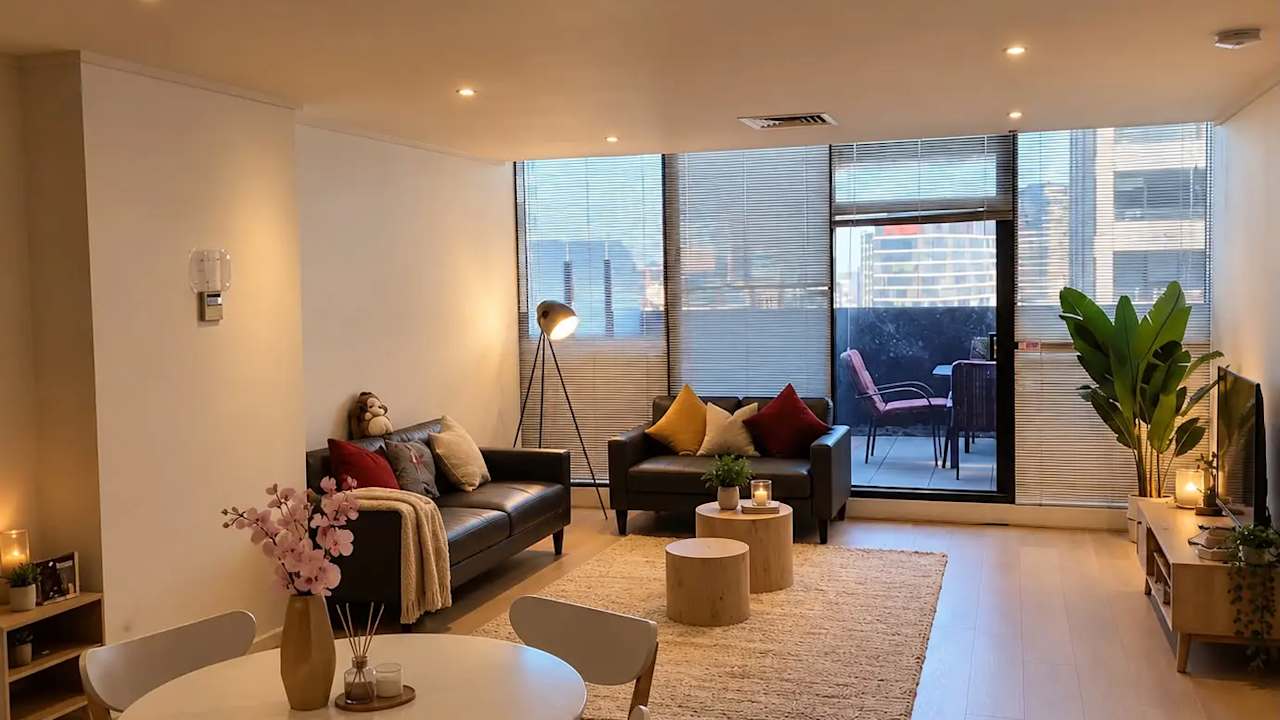 Furnished room in a flatshare