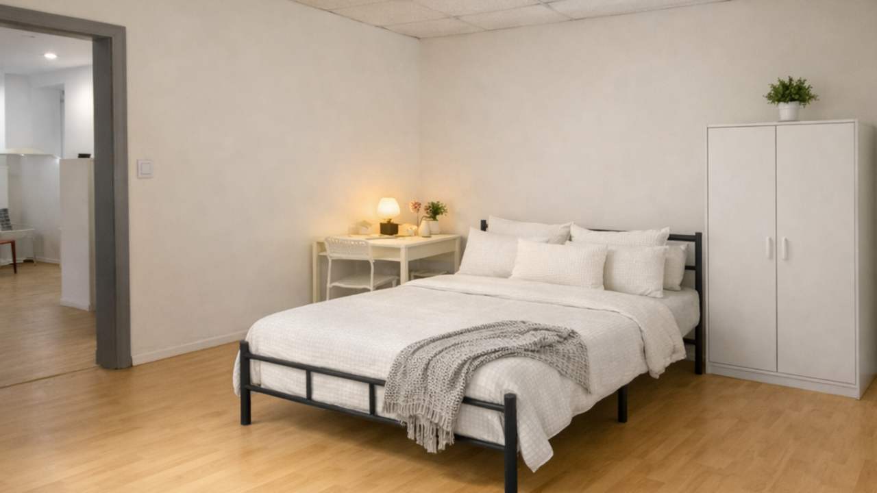 Furnished room in a share house