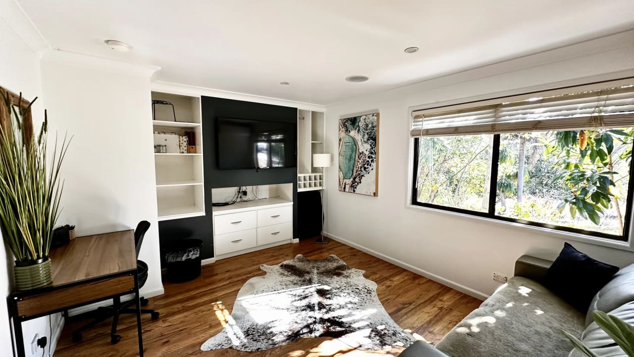 Room with own bathroom