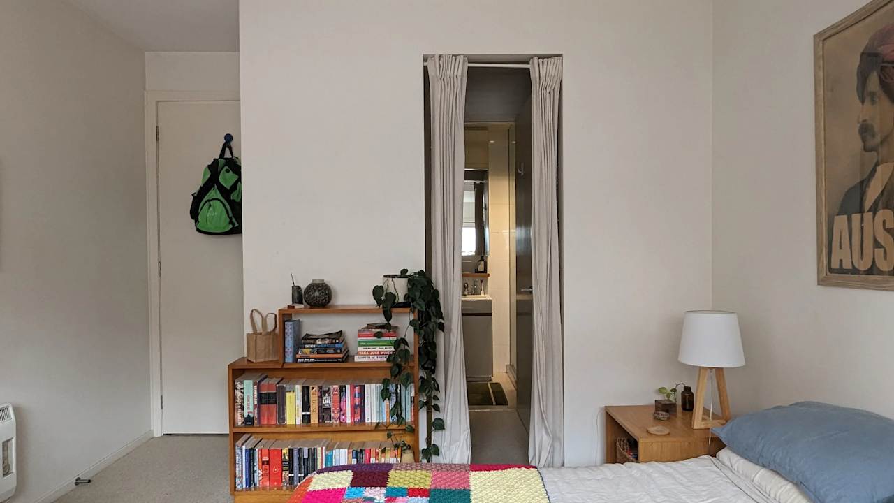 Unfurnished room with own bathroom