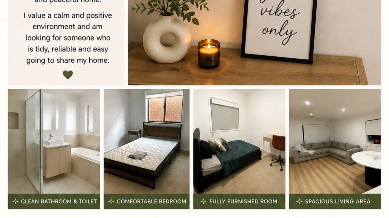 Furnished room in a share house