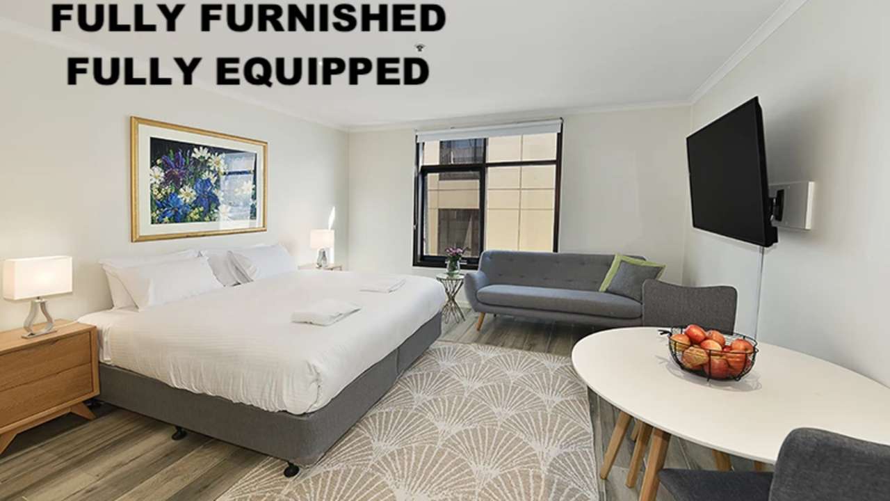 Furnished room studio flat for rent