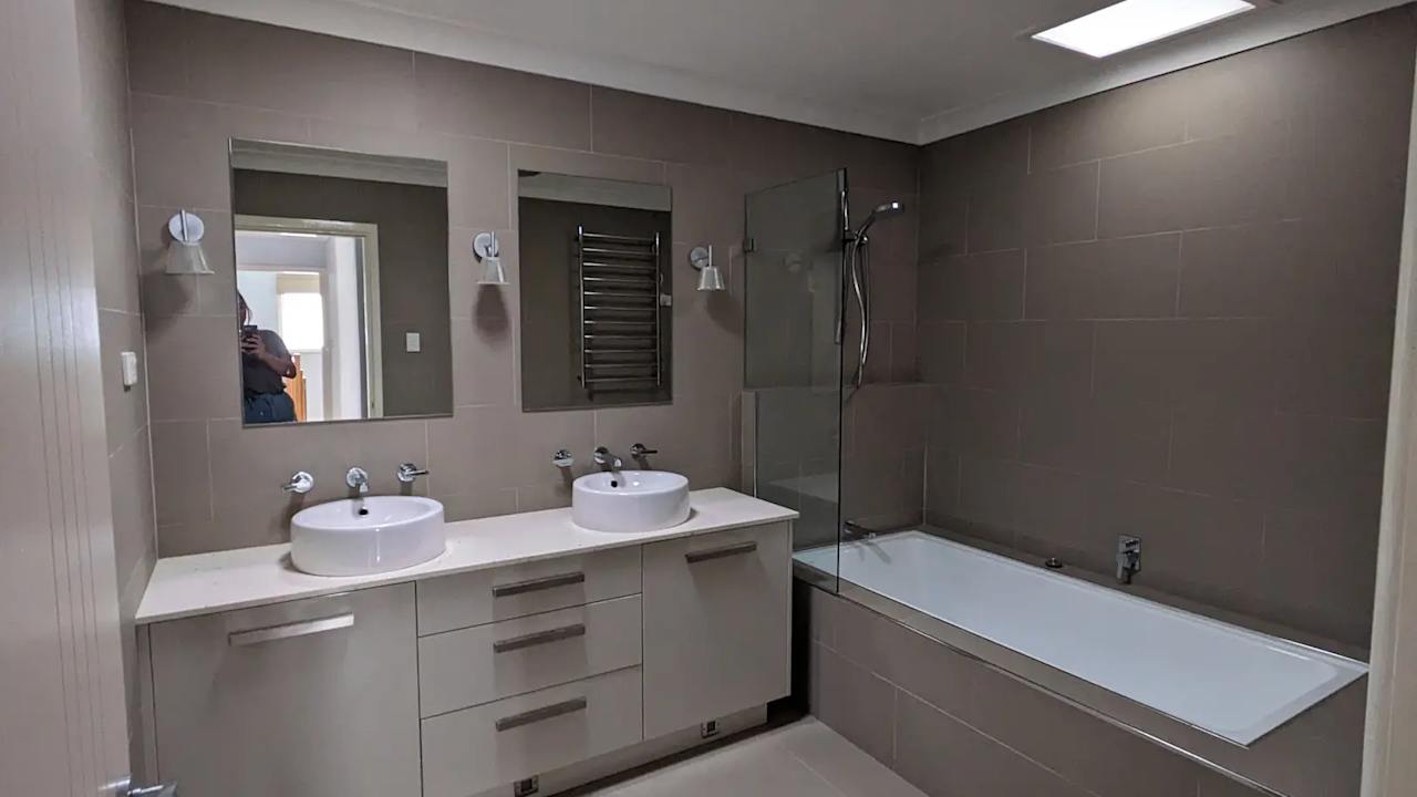 Room with own bathroom