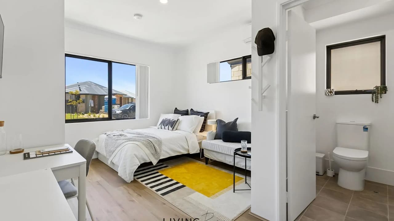 Furnished room with ensuite in a share house