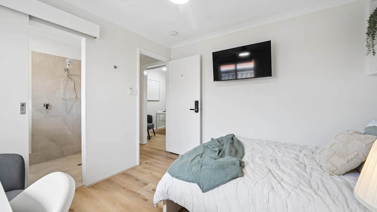 Furnished room with ensuite in a share house