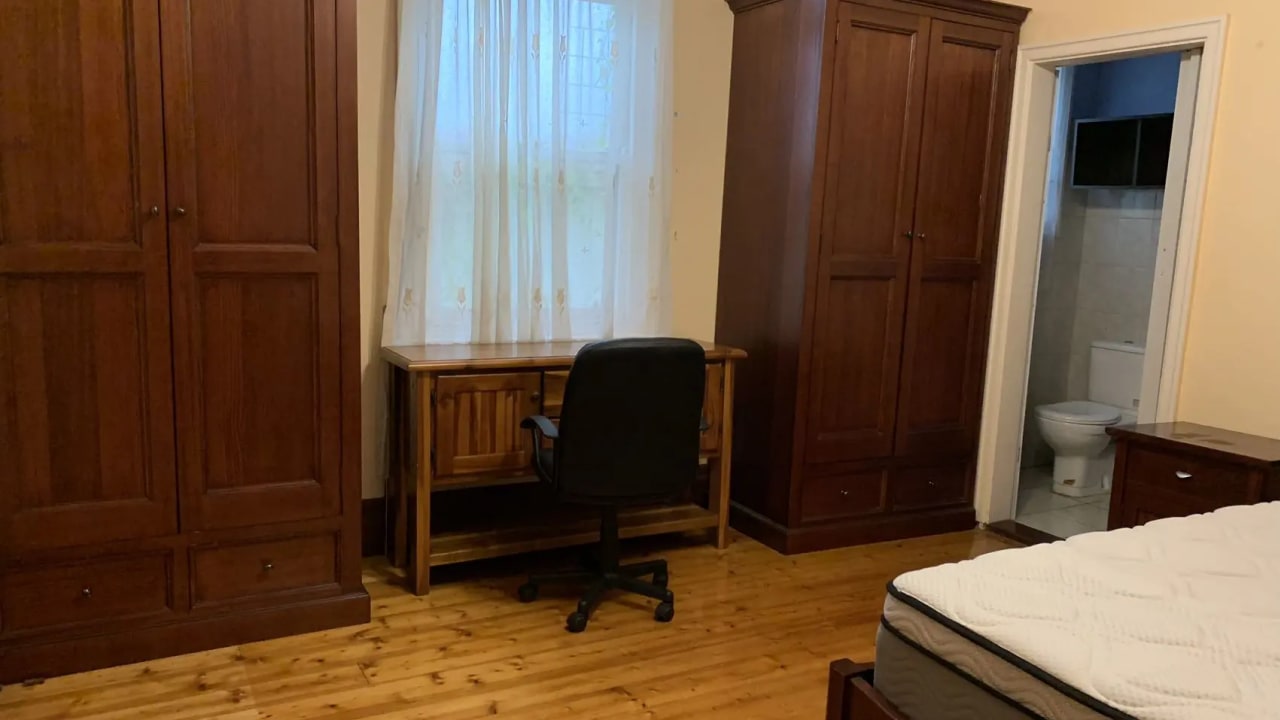 Furnished room with ensuite in a share house