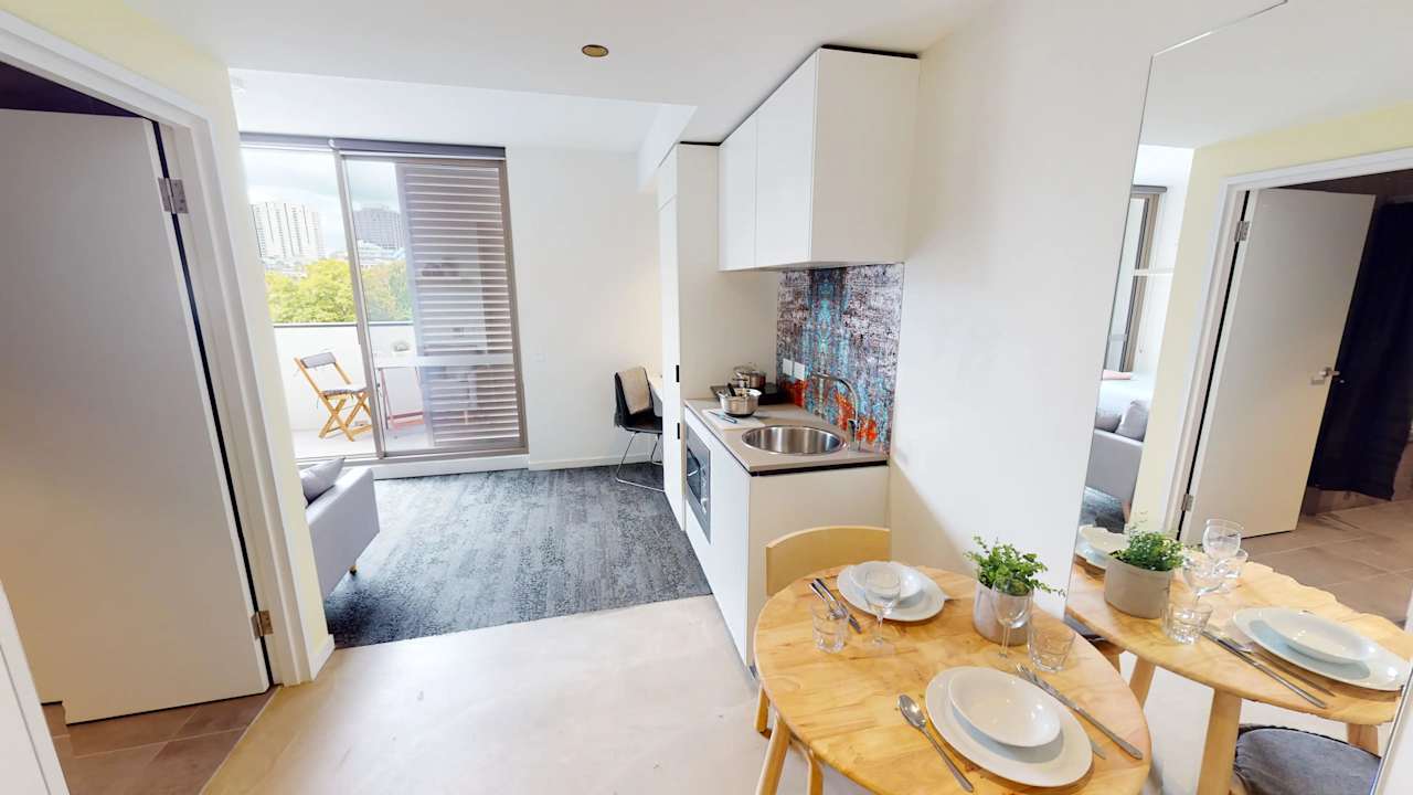 Furnished room studio flat for rent