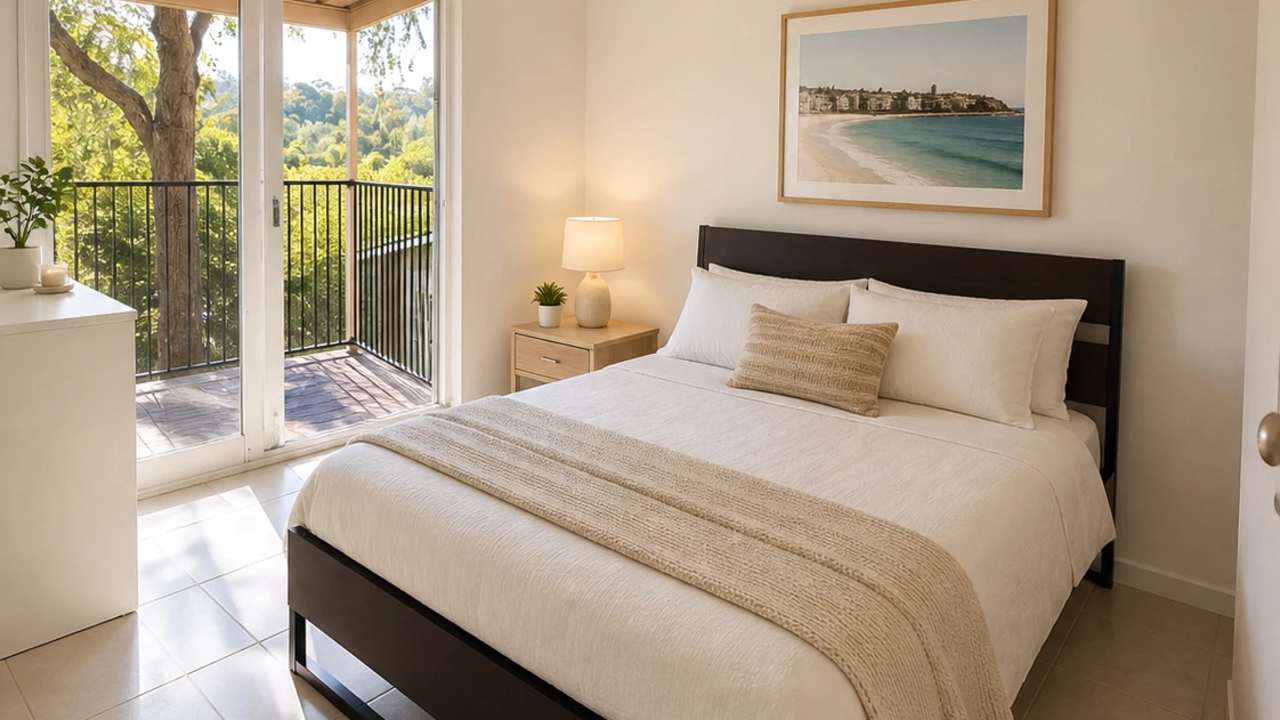 Furnished room in a share house
