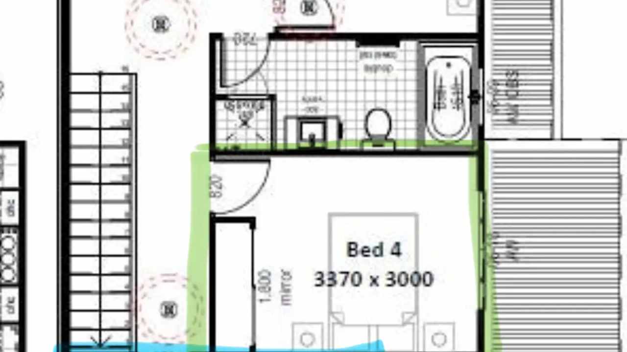 Unfurnished room in a share house