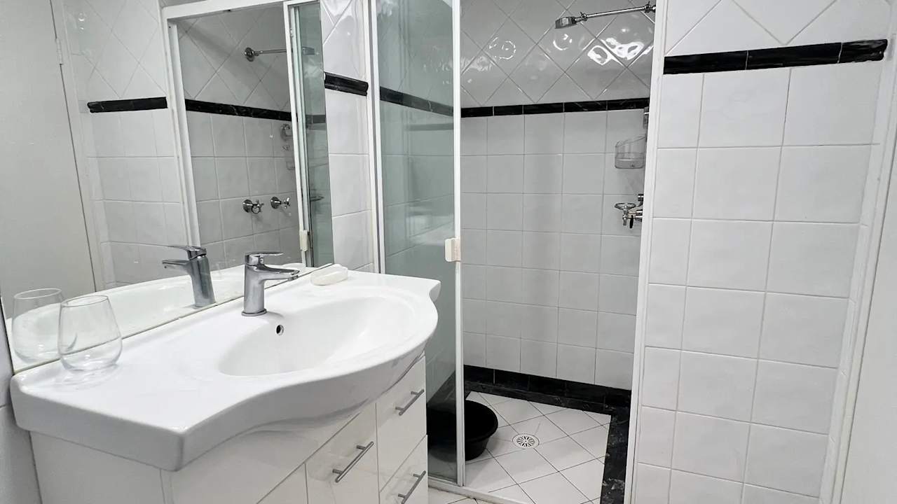 Room with own bathroom