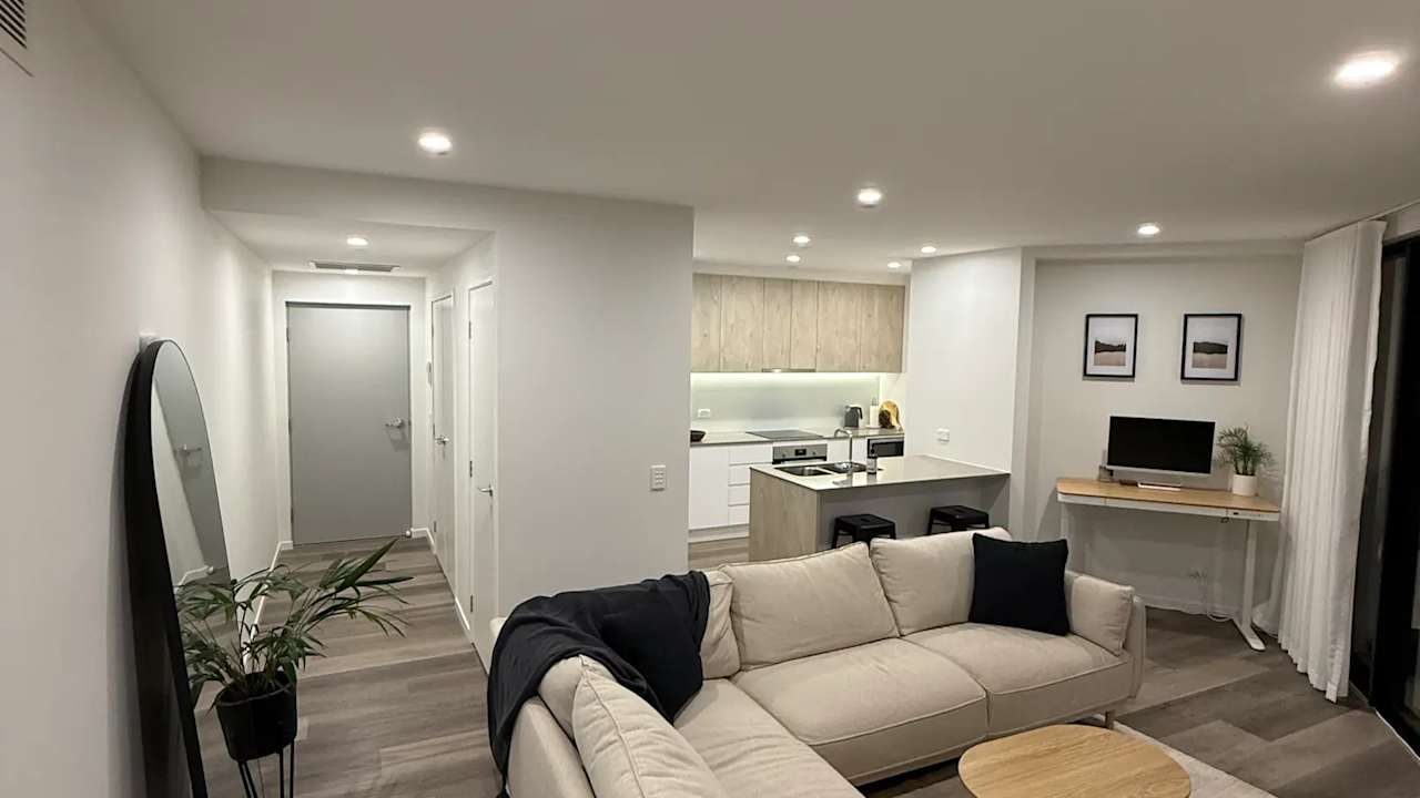 Unfurnished room with own bathroom