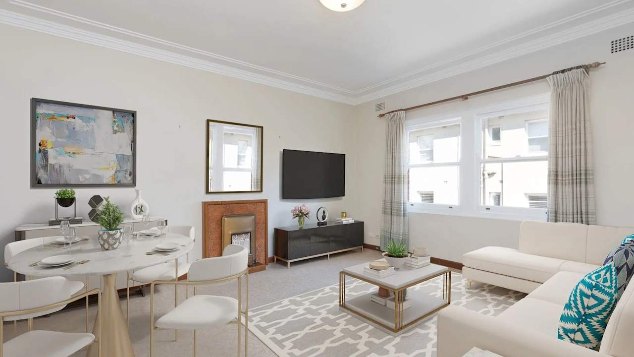 Unfurnished room in a flatshare