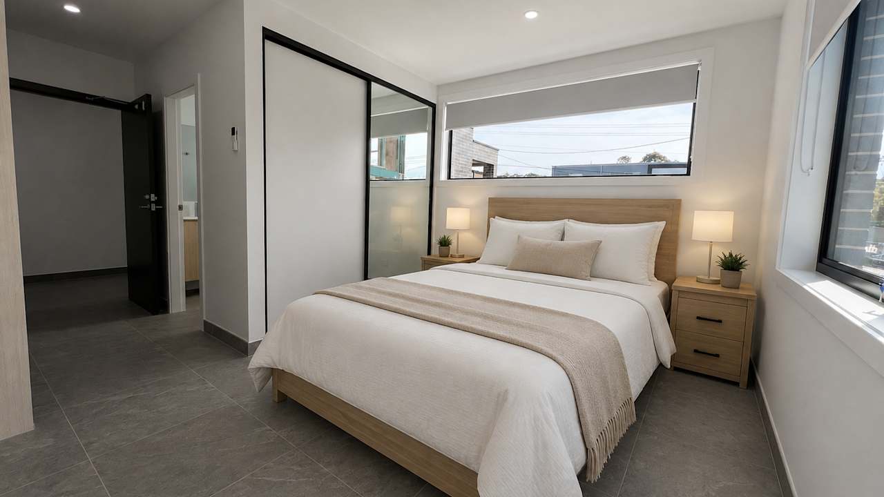 Unfurnished room studio flat for rent